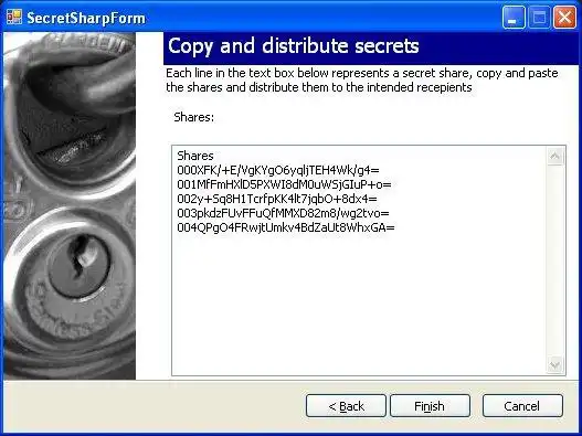 Download web tool or web app Secret Sharp