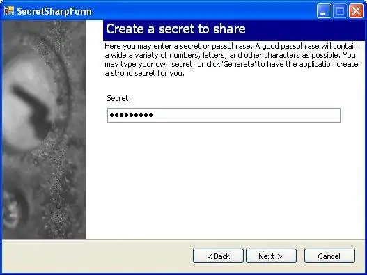 Download web tool or web app Secret Sharp