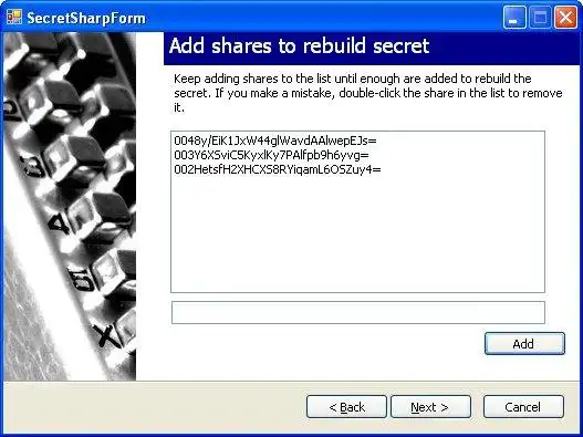 Download web tool or web app Secret Sharp