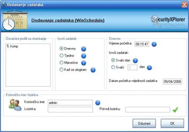 Download web tool or web app SecurityXPlorer