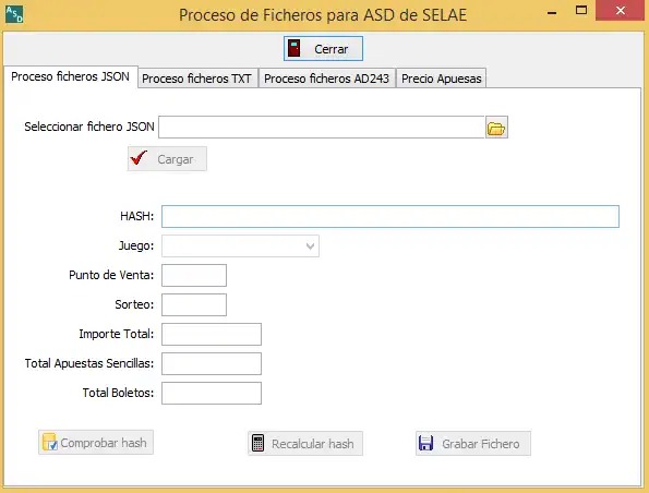 Download web tool or web app SELAEFiles