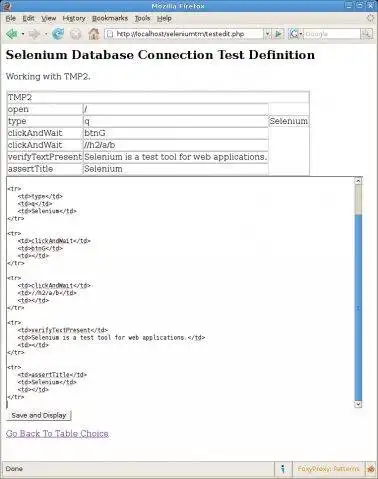 Download web tool or web app Selenium Test Manager