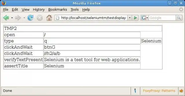 Download web tool or web app Selenium Test Manager