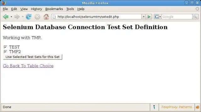 Download web tool or web app Selenium Test Manager