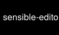 Run sensible-editor in OnWorks free hosting provider over Ubuntu Online, Fedora Online, Windows online emulator or MAC OS online emulator