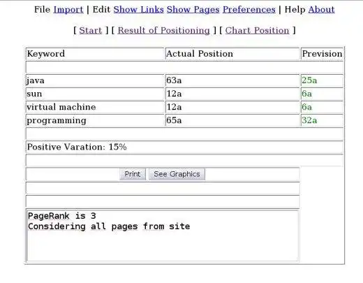 Download web tool or web app SeoPrev