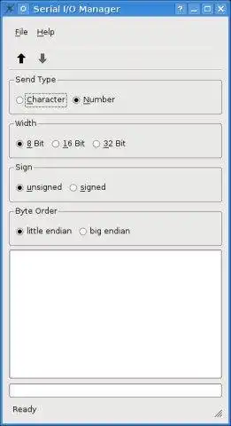 Download web tool or web app Serial IO