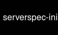 Run serverspec-init in OnWorks free hosting provider over Ubuntu Online, Fedora Online, Windows online emulator or MAC OS online emulator