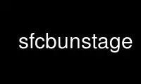 Run sfcbunstage in OnWorks free hosting provider over Ubuntu Online, Fedora Online, Windows online emulator or MAC OS online emulator