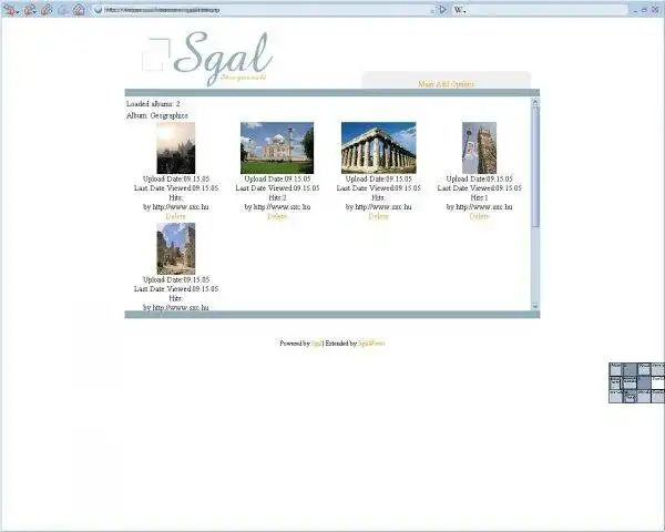 Download web tool or web app Sgal 4 Pivot