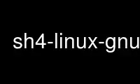 Run sh4-linux-gnu-as in OnWorks free hosting provider over Ubuntu Online, Fedora Online, Windows online emulator or MAC OS online emulator