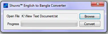 Unduh alat web atau aplikasi web Shuvro English to Bangla Converter untuk dijalankan di Windows online melalui Linux online