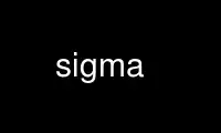 Run sigma in OnWorks free hosting provider over Ubuntu Online, Fedora Online, Windows online emulator or MAC OS online emulator