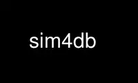 Run sim4db in OnWorks free hosting provider over Ubuntu Online, Fedora Online, Windows online emulator or MAC OS online emulator