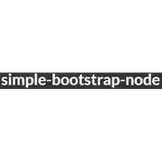 免费下载 simple-bootstrap-node Linux 应用程序，可在 Ubuntu 在线、Fedora 在线或 Debian 在线中在线运行