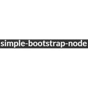 Free download simple-bootstrap-node Windows app to run online win Wine in Ubuntu online, Fedora online or Debian online