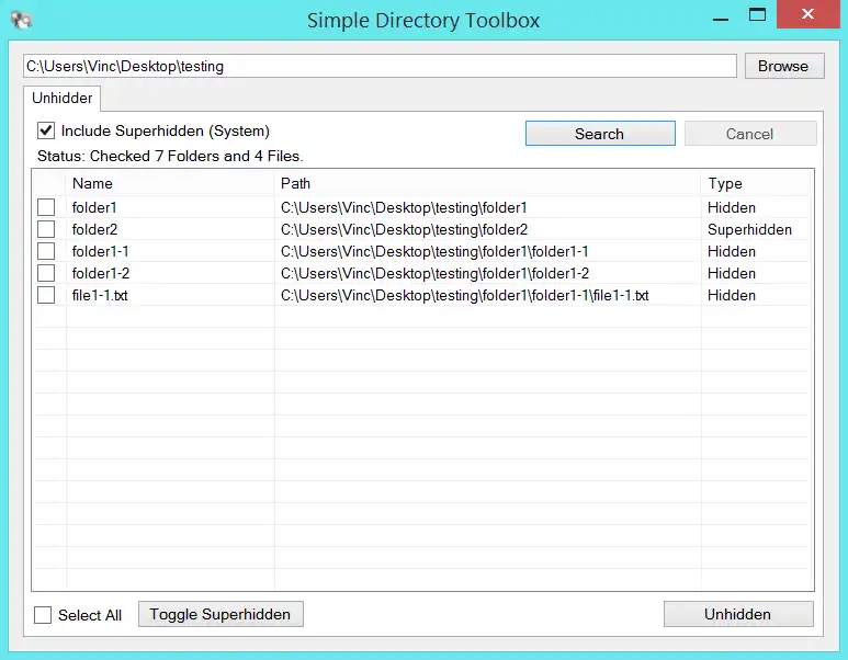 Download web tool or web app Simple Directory Toolbox