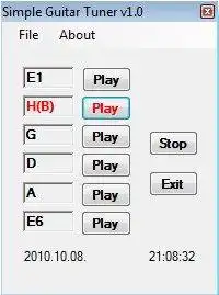 Download web tool or web app Simple Guitar Tuner v1.1