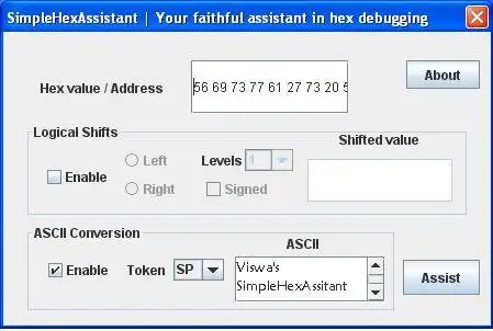 Download web tool or web app SimpleHexAssistant