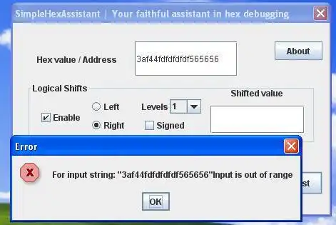 Download web tool or web app SimpleHexAssistant