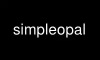 Run simpleopal in OnWorks free hosting provider over Ubuntu Online, Fedora Online, Windows online emulator or MAC OS online emulator