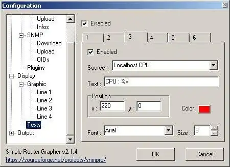 Download web tool or web app Simple Router Grapher