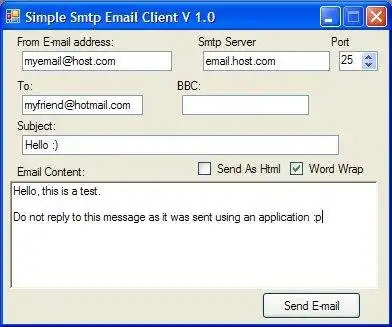 下载 Web 工具或 Web 应用程序 Simple Smtp Client
