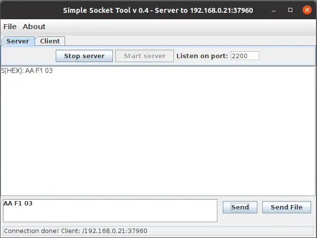 Download web tool or web app Simple Socket Tool