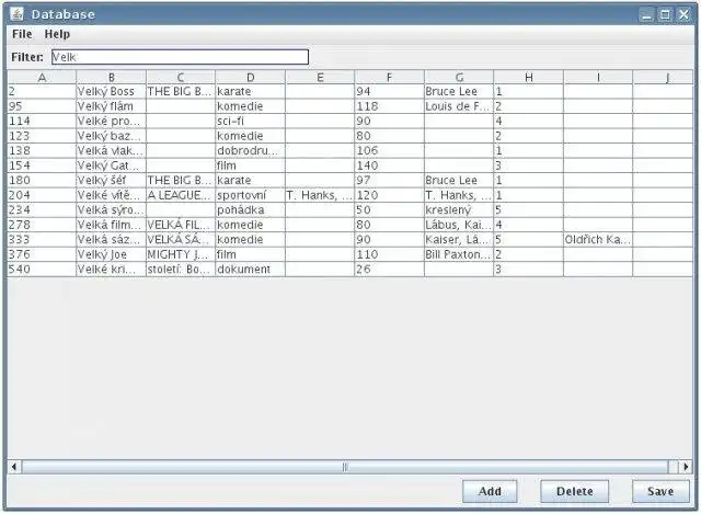 Download web tool or web app simple swing database