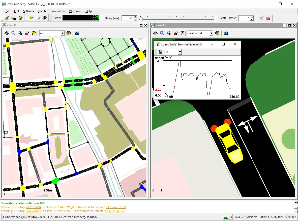 Descargue la herramienta web o la aplicación web Simulation of Urban MObility