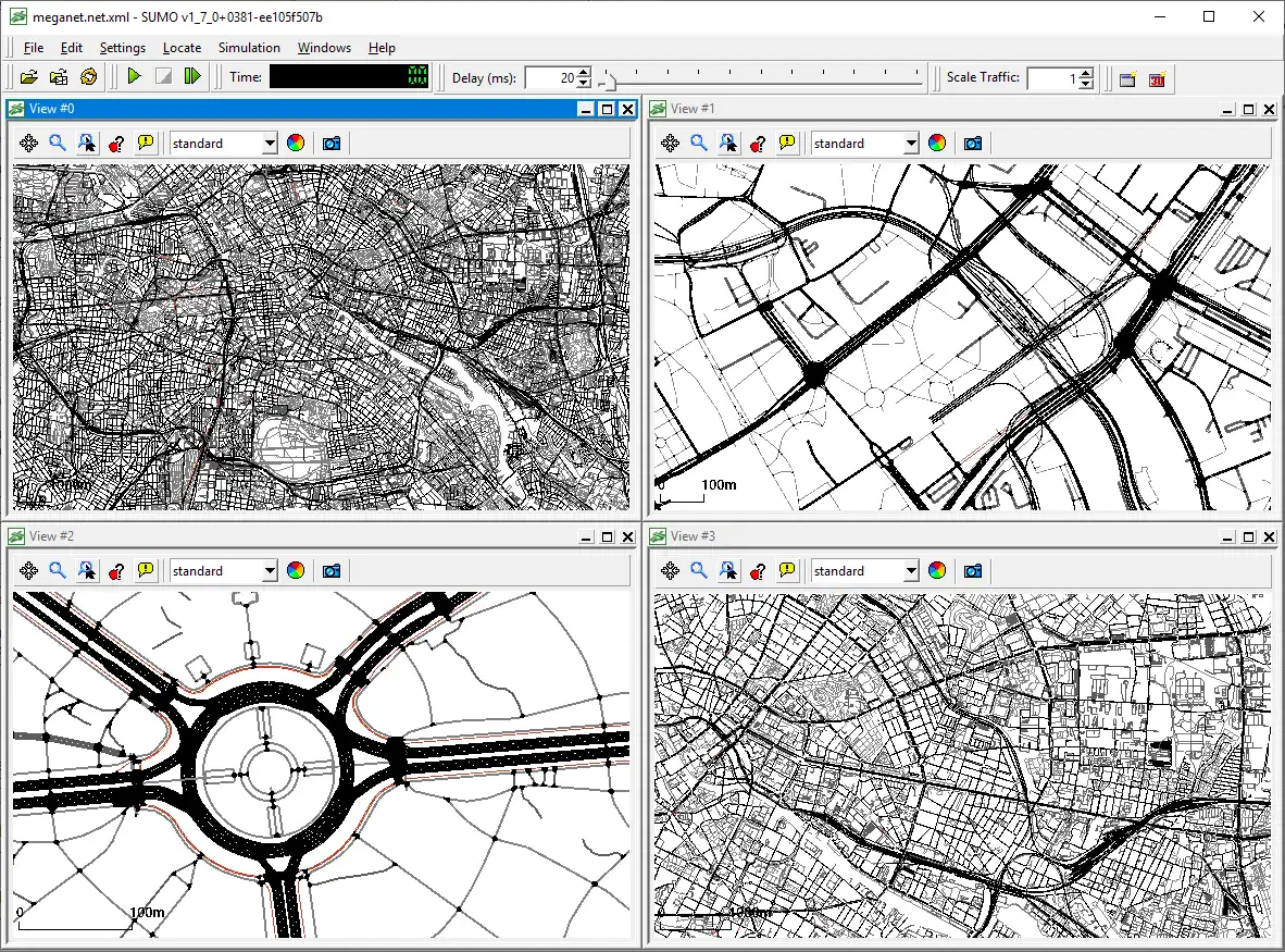 Descargue la herramienta web o la aplicación web Simulation of Urban MObility