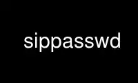 Run sippasswd in OnWorks free hosting provider over Ubuntu Online, Fedora Online, Windows online emulator or MAC OS online emulator