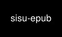 Run sisu-epub in OnWorks free hosting provider over Ubuntu Online, Fedora Online, Windows online emulator or MAC OS online emulator