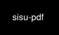 Run sisu-pdf in OnWorks free hosting provider over Ubuntu Online, Fedora Online, Windows online emulator or MAC OS online emulator