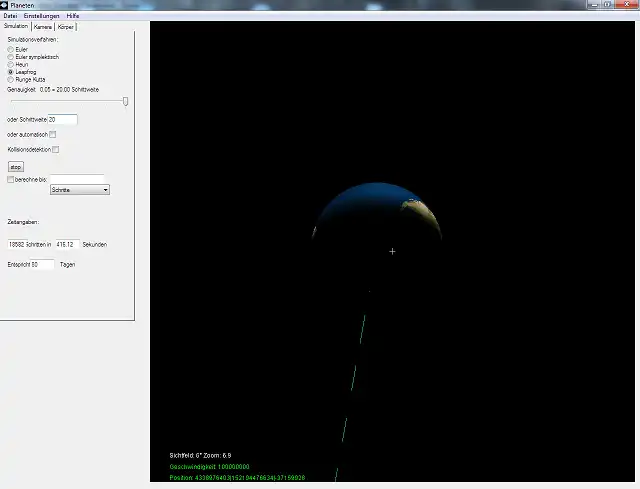 Download web tool or web app Small Planetary Simulator