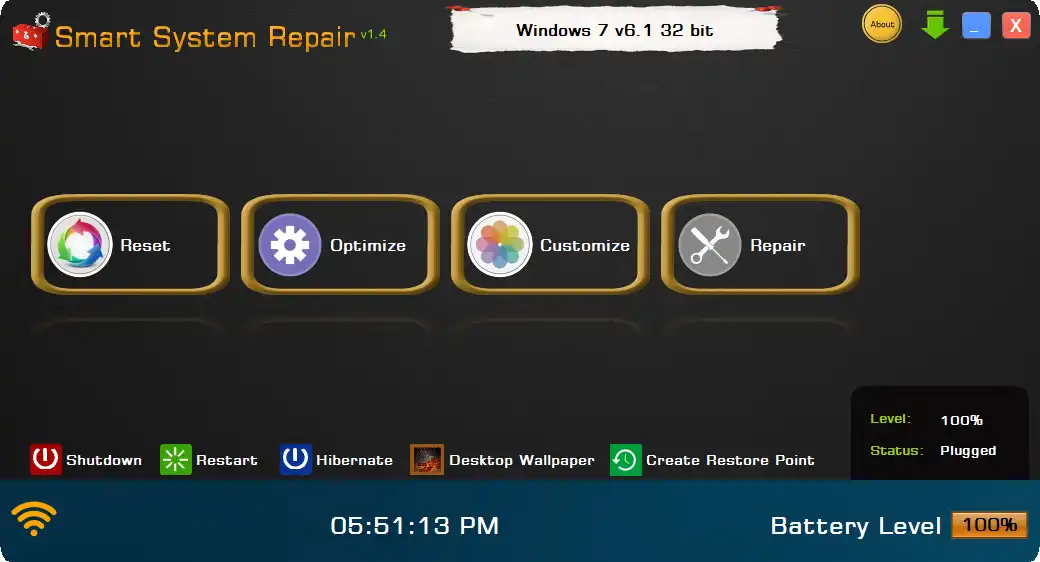 Download web tool or web app Smart System Repair