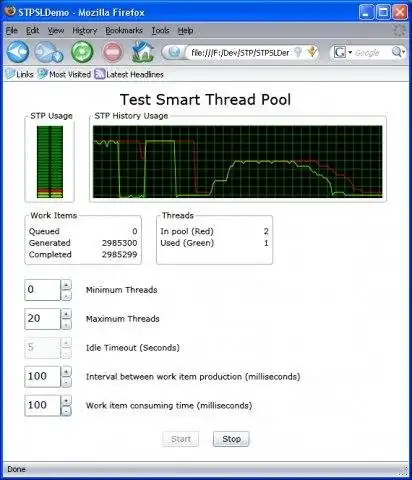 Download web tool or web app Smart Thread Pool