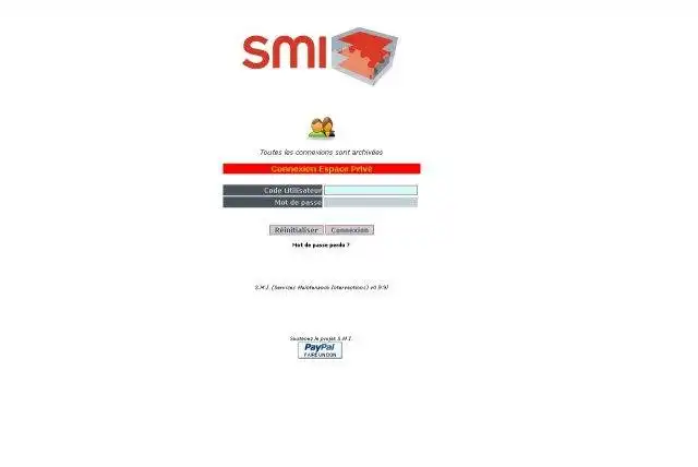 Download web tool or web app SMI (Services Maintenance Interventions)