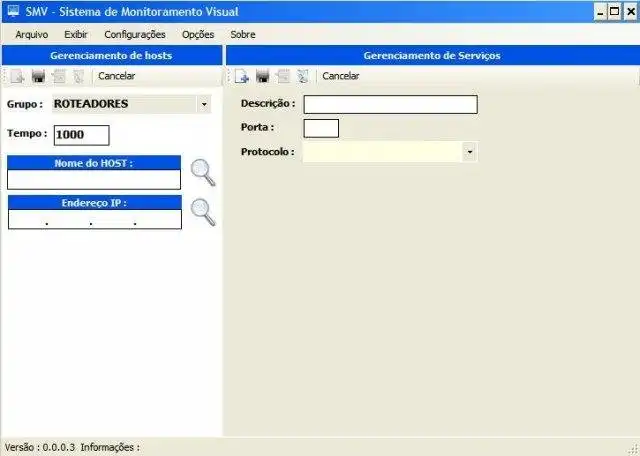 Download web tool or web app SMV - Sistema de monitoramento visual