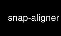 Run snap-aligner in OnWorks free hosting provider over Ubuntu Online, Fedora Online, Windows online emulator or MAC OS online emulator