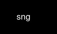 Run sng in OnWorks free hosting provider over Ubuntu Online, Fedora Online, Windows online emulator or MAC OS online emulator