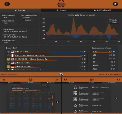 Download web tool or web app Sniffnet