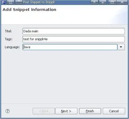 Download web tool or web app snipplr4e