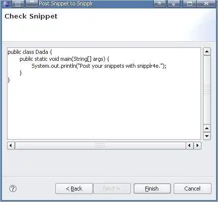 Download web tool or web app snipplr4e