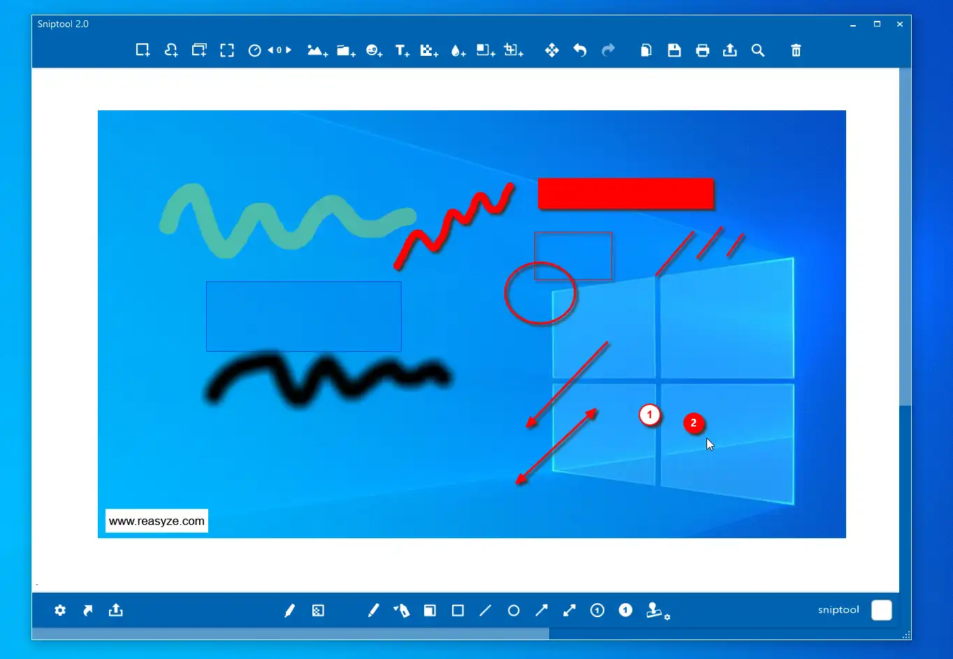 WebツールまたはWebアプリのダウンロードSniptool-スクリーンキャプチャ