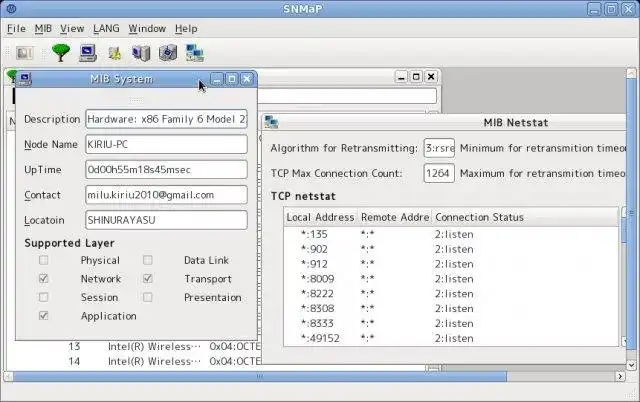 Download web tool or web app SNMaP