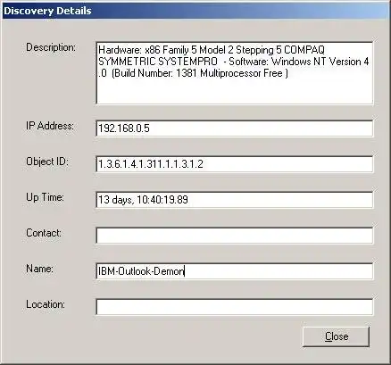 Download web tool or web app SNMP Observer