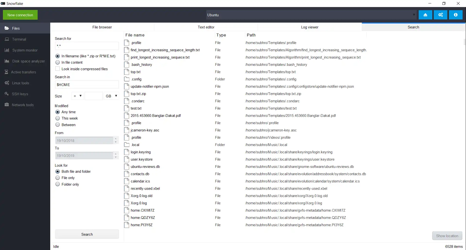 Download web tool or web app snowflake