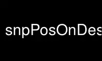 Run snpPosOnDesign in OnWorks free hosting provider over Ubuntu Online, Fedora Online, Windows online emulator or MAC OS online emulator