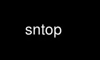 Run sntop in OnWorks free hosting provider over Ubuntu Online, Fedora Online, Windows online emulator or MAC OS online emulator